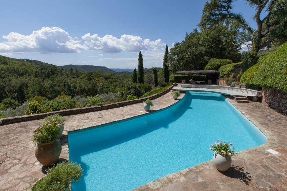 Pool at Le Preverger, St Tropez, a Karma Estate