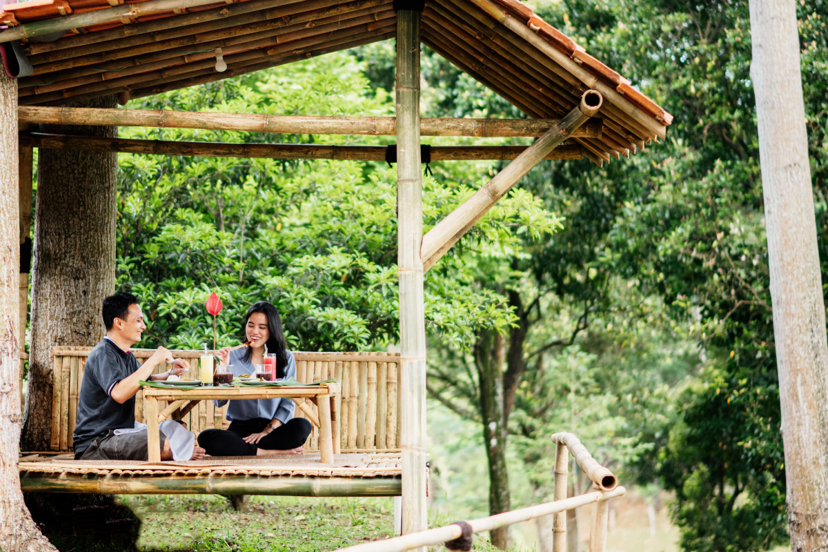 Karma Salak Outdoor Gazebo Lunch