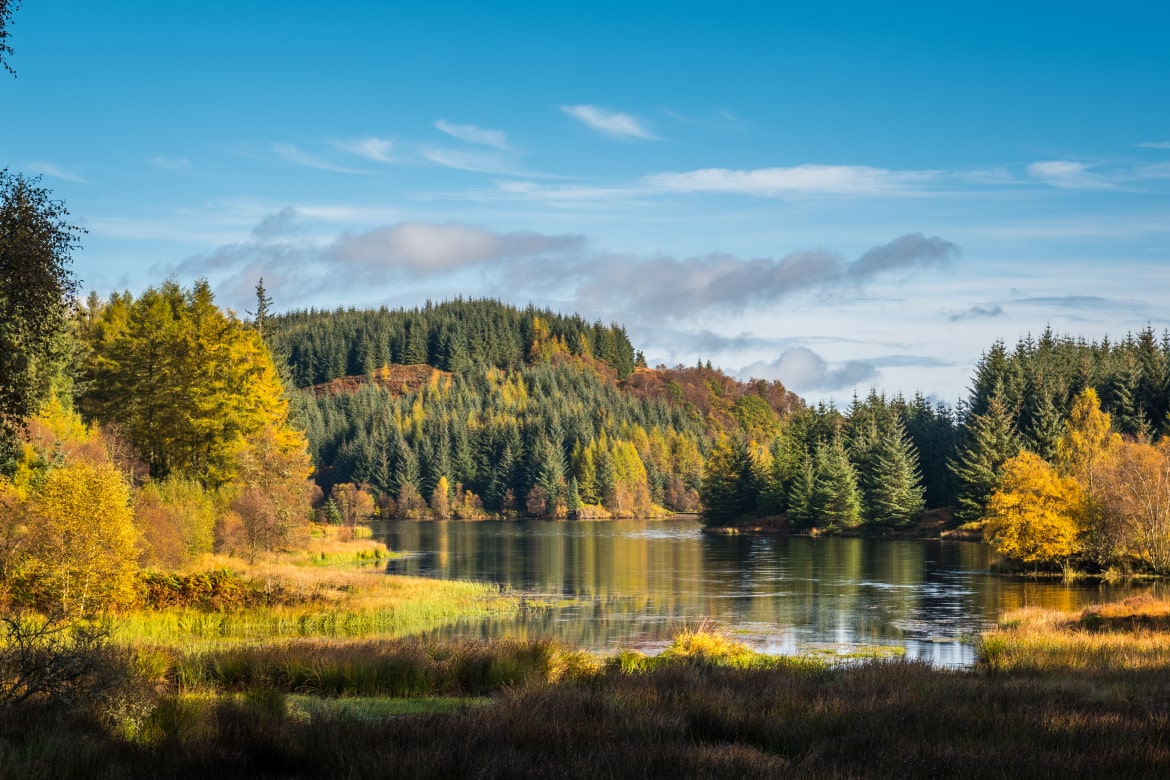 Karma Lake of Menteith Hiking Trails